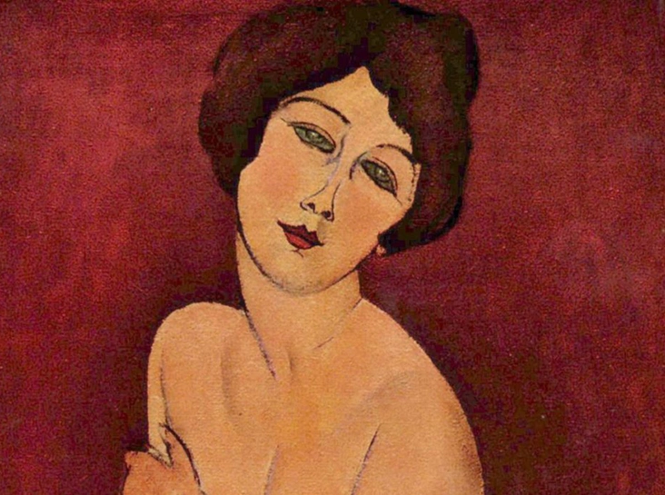 «Альмаиза обнаженная», 1918 год