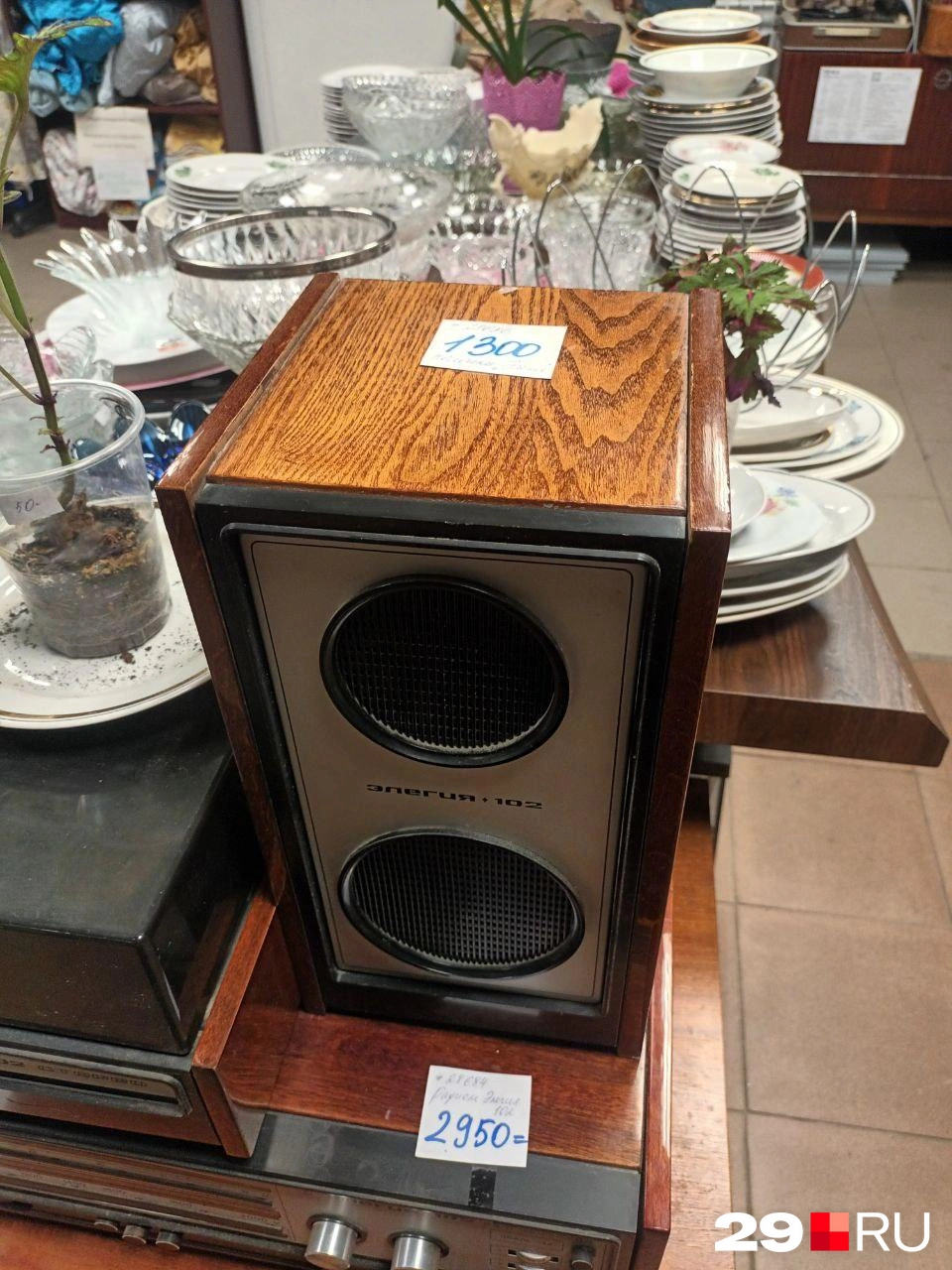 Колонка за 1300, радиола за 2950 | Источник: Мария Вершинина / 29.RU