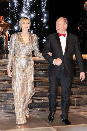 Княгиня Шарлен и князь Альбер, 23 марта 2024 год