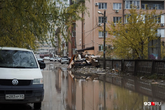 Улица Дунаевского, фото сделано в ноябре 2024 года | Источник: Дарья Паращенко / 93.RU