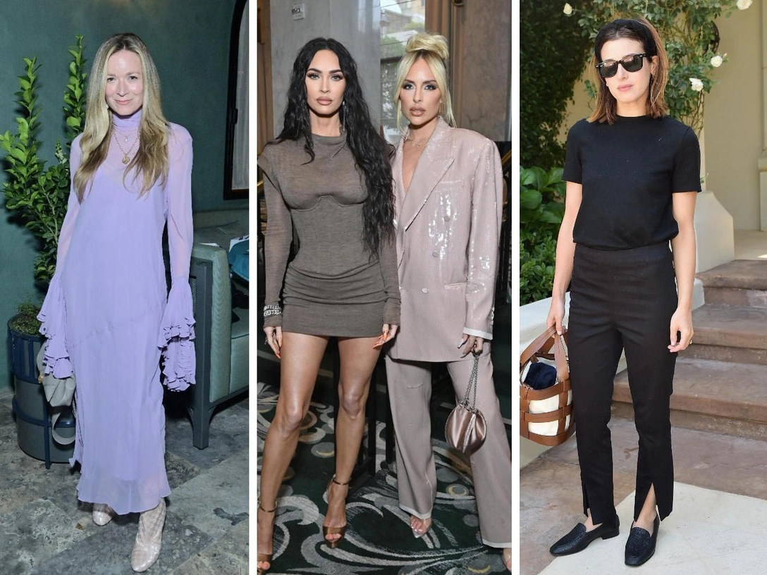 Эрин Уолш, Меган Фокс вместе со стилистом Мэйв Рейли, Джейми Мизрахи | marieclaire.ru