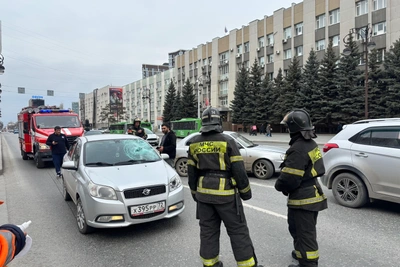 ДТП с пешеходом в центре Тюмени: пострадавший госпитализирован