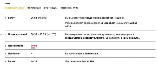 Пассажирам подробно расписали ситуацию | Источник: svo.aero