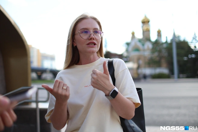 Анастасия считает, что метро в Омске никогда не будет | Источник: Евгений Софийчук / NGS55.RU