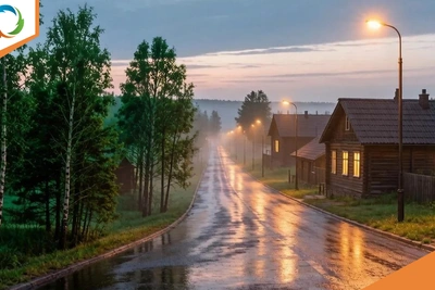 В Воловском округе модернизировали уличное освещение