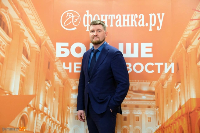 Владимир Лазарев, заместитель директора департамента&nbsp;— руководитель центра по работе с ключевыми клиентами малого и среднего бизнеса Санкт-Петербургского филиала ПСБ | Источник: Анжела Мнацаканян/ «Фонтанка.ру»