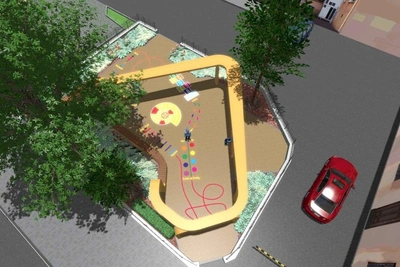 В сквере Баскового переулка за 25 млн появится модульная лента