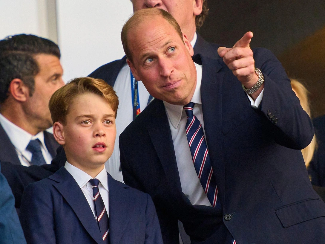 Принц Джордж и принц Уильям, 2024 год | marieclaire.ru