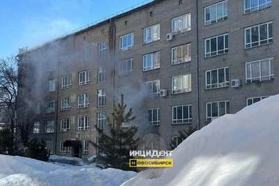 В НГТУ потушили пожар, начавшийся из-за бумаги