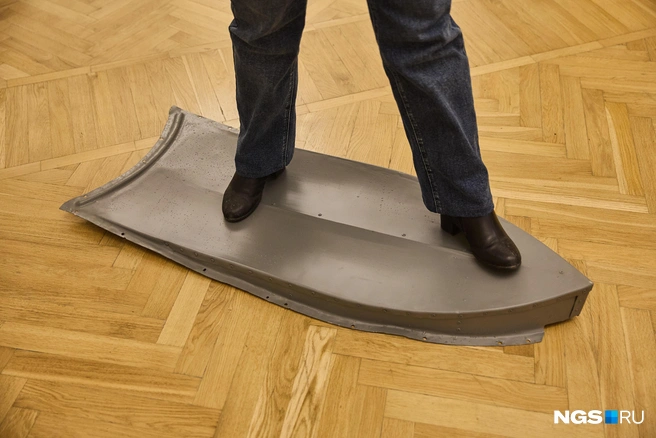 Спокойно выдерживает вес человека | Источник: Александр Ощепков / NGS.RU
