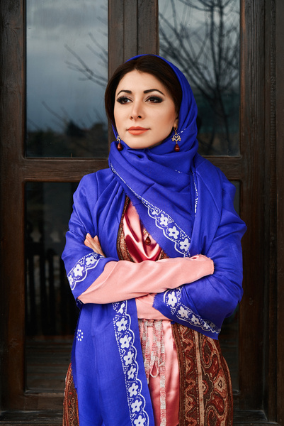 Пример национального азербайджанского костюма
