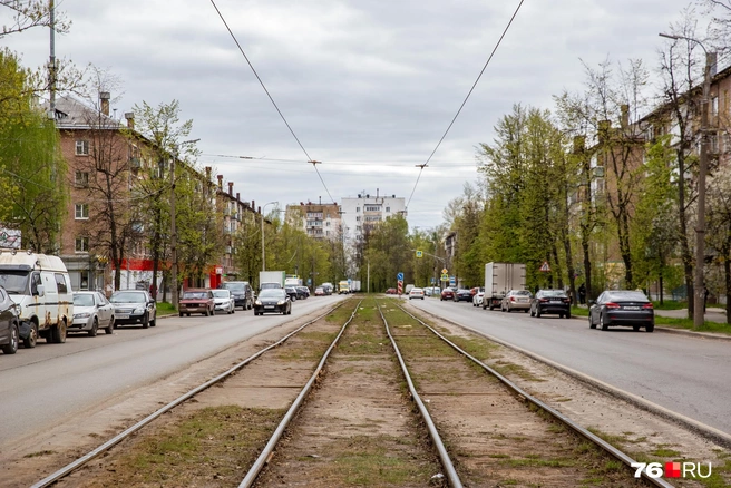 Улицу Чкалова в Ярославле ждет реконструкция | Источник: Кирилл Поверинов / 76.RU