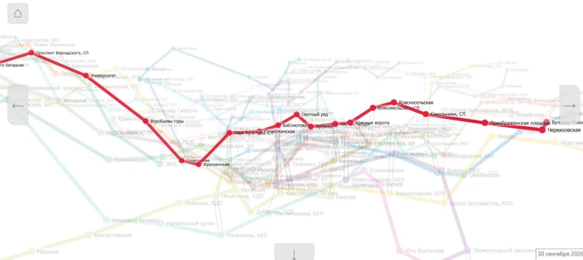 На ней метро тоже выглядит крайне глубоким | Источник: varf.ru/metro3d