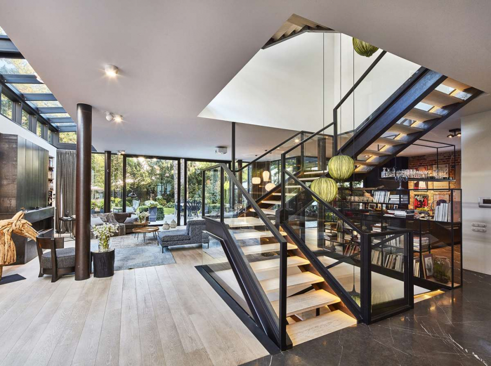 Дом с оранжереей в Варшаве | Источник: Budzik Studio