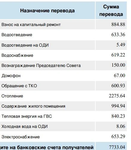 Оплата по ЖКУ за январь | Источник: Дарья Гранкина / 26.RU