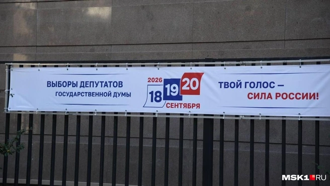 Почти 60% избирателей отдали свои голоса на прошедших выборах в Госдуму | Источник: Дарья Шутова / MSK1.RU