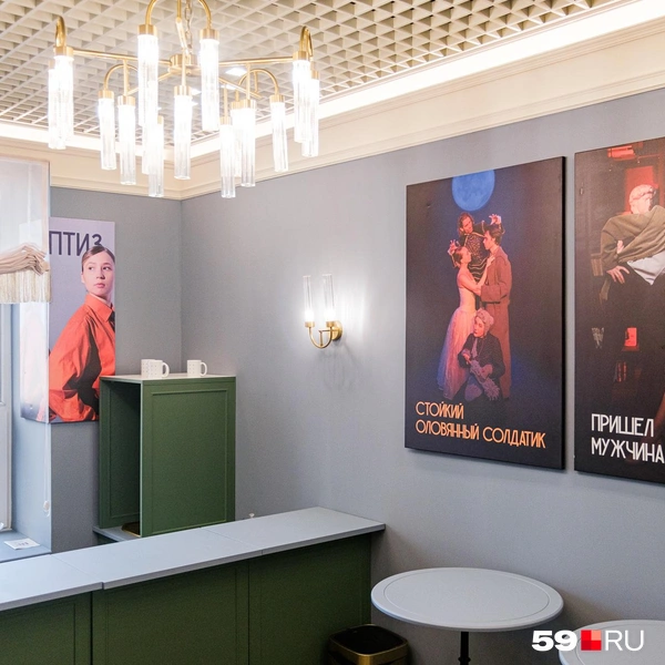 Буфет пока не работает: его будут открывать в дни спектаклей  | Источник: Тимофей Калмаков / 59.RU