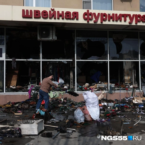 В пожаре никто не пострадал | Источник: Евгений Софийчук / NGS55.RU
