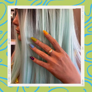 Трендовый разноцветный маникюр: вдохновляемся ногтями Селены Гомес из клипа «999»