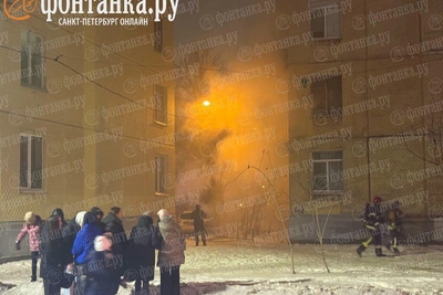 Molotov cocktails thrown at St. Petersburg aid point