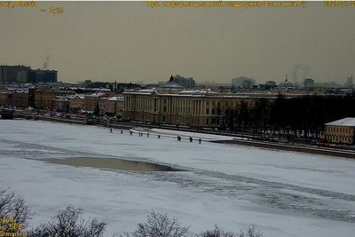 Температурная аномалия в Петербурге: снег и холода