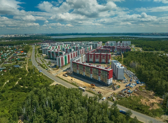 У южноуральцев еще есть возможность купить квартиру по выгодной цене в экорайоне — строительство ЖК «Вишневая горка» вышло на завершающую стадию | Источник: ЖК «Вишневая горка»