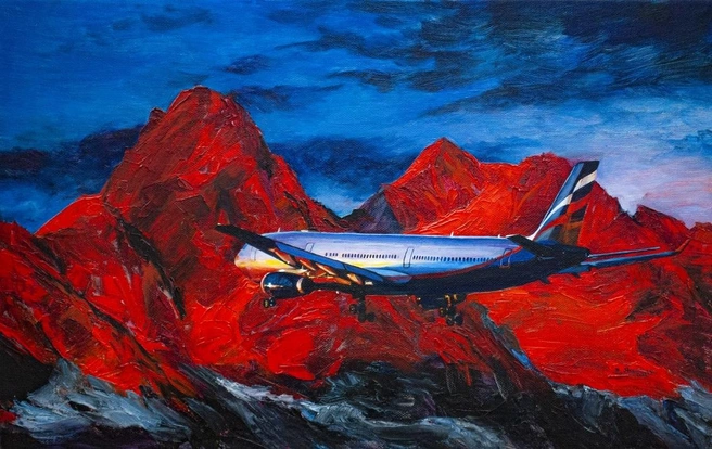Аэрофлот А320 | Источник: Группа YАКuninaArt «ВКонтакте