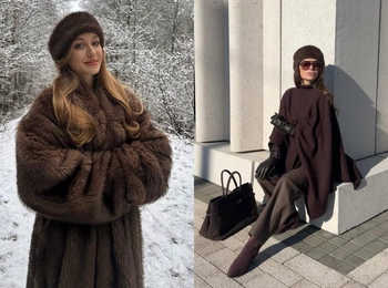Как выглядит самая модная меховая повязка зимы