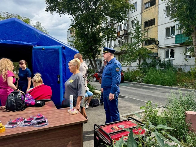 А второй&nbsp;— на месте ЧП | Источник: Прокуратура Саратовской области