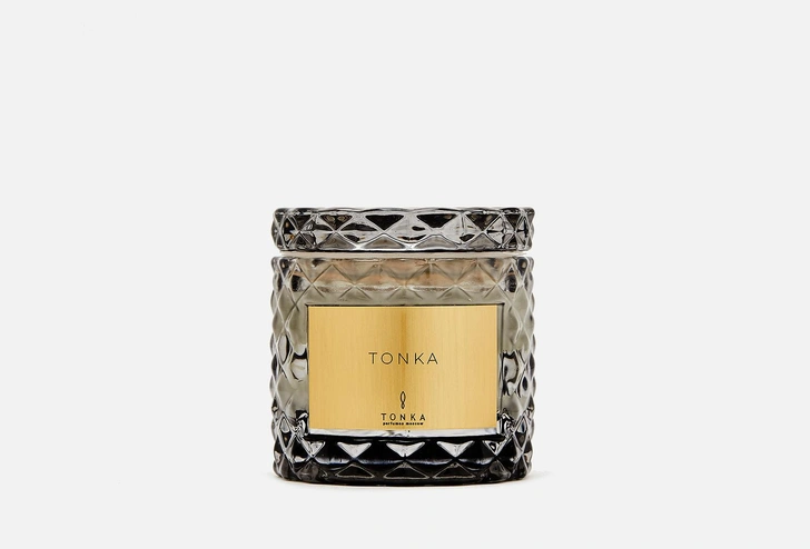 Tonka Perfumes Moscow Ароматическая свеча TONKA 