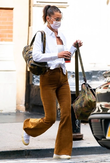 Белла Хадид в Нью-Йорке | marieclaire.ru