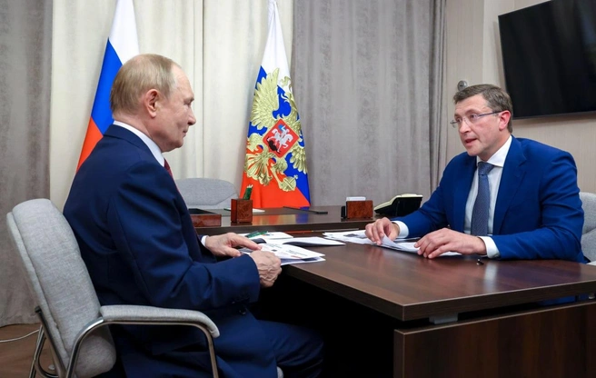 «Хорошее предложение»: Путин поддержал идею уполномочить регионы РФ на полный запрет вейпов | Источник: Пресс-служба Кремля