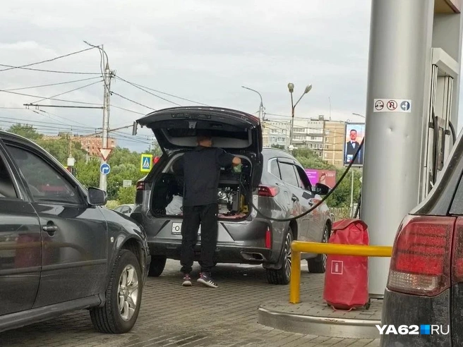 Где заправиться в Рязани? Показываем все АЗС с бензином на одной карте | Источник: Сергей Петунин / YA62.RU