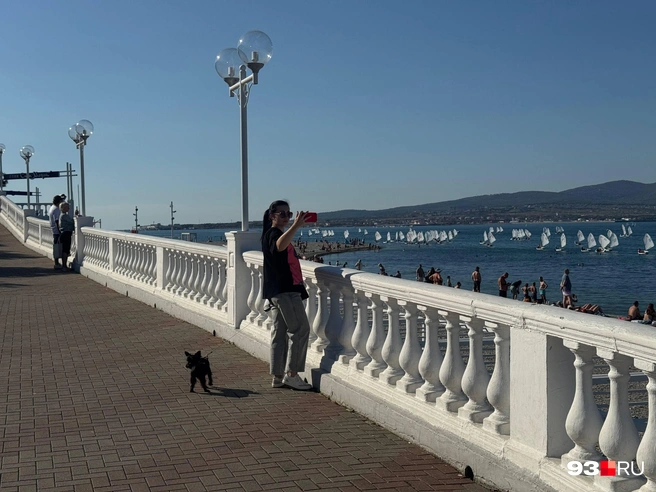 В Геленджике хорошая погода, но скоро пойдут дожди | Источник: Дарья Паращенко / 93.RU