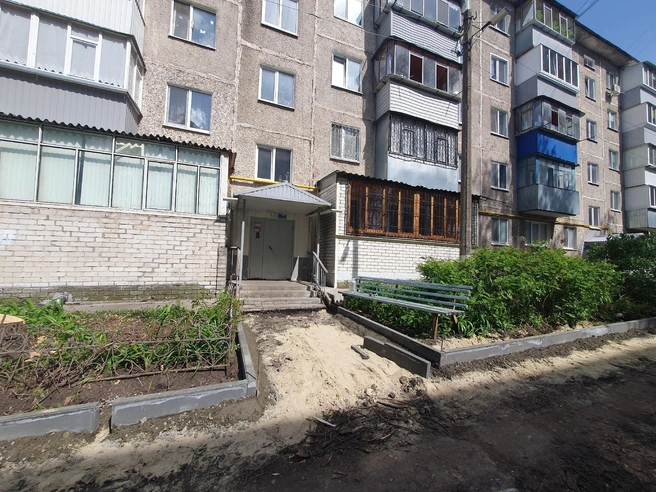 В Ульяновске продолжают благоустраивать дворы | Источник: ugd.ru