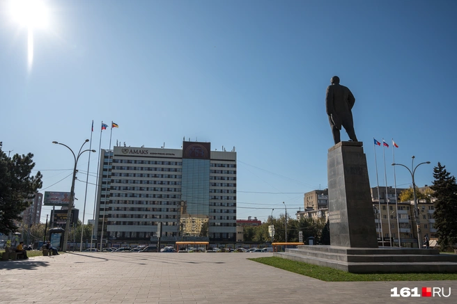 Если бы высотку всё-таки построили перед «Амаксом», вид с этой точки мог быть кардинально другим | Источник: Евгений Вдовин / 161.RU