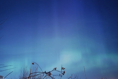 Апрельское полярное сияние над Пермью: почему холод ни при чём