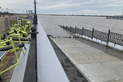 Вода прибывает в районах Хабаровского края