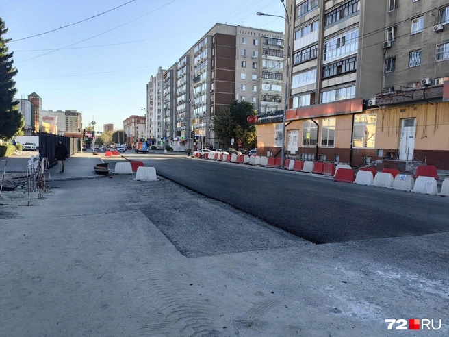 Но проехать можно. Уже в обе стороны  | Источник: Павел Красоткин / 72.RU 