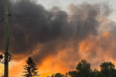 Черный дым над Тюменью: подробности пожара в селе Яр