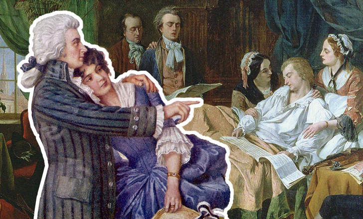 Использовала или любила? Как скандалы вокруг жены Моцарта убили здоровье великого композитора