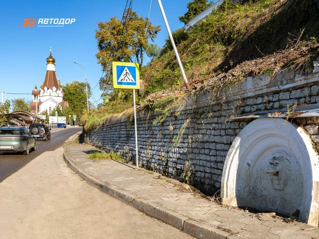 Историческую стену перенесут выше по склону  | Источник: russianhighways.ru