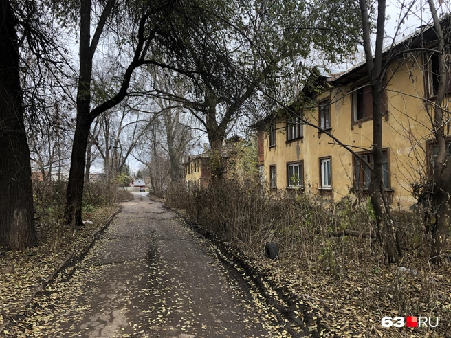 Страшный квартал расположен в границах улиц Нагорной, Пугачевской и Ташкентского переулка | Источник: Алексей Ногинский / 63.RU