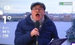 В Сети завирусилось очень смешное видео с ведущим прогноза погоды из Петербурга