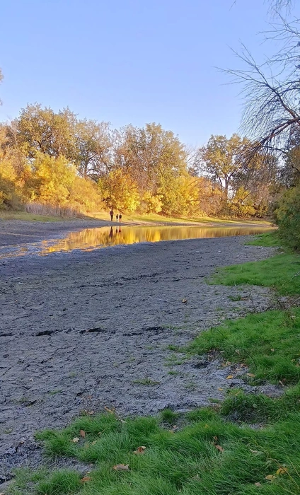 От большого водоема осталась маленькая лужица | Источник: читатели V1.RU