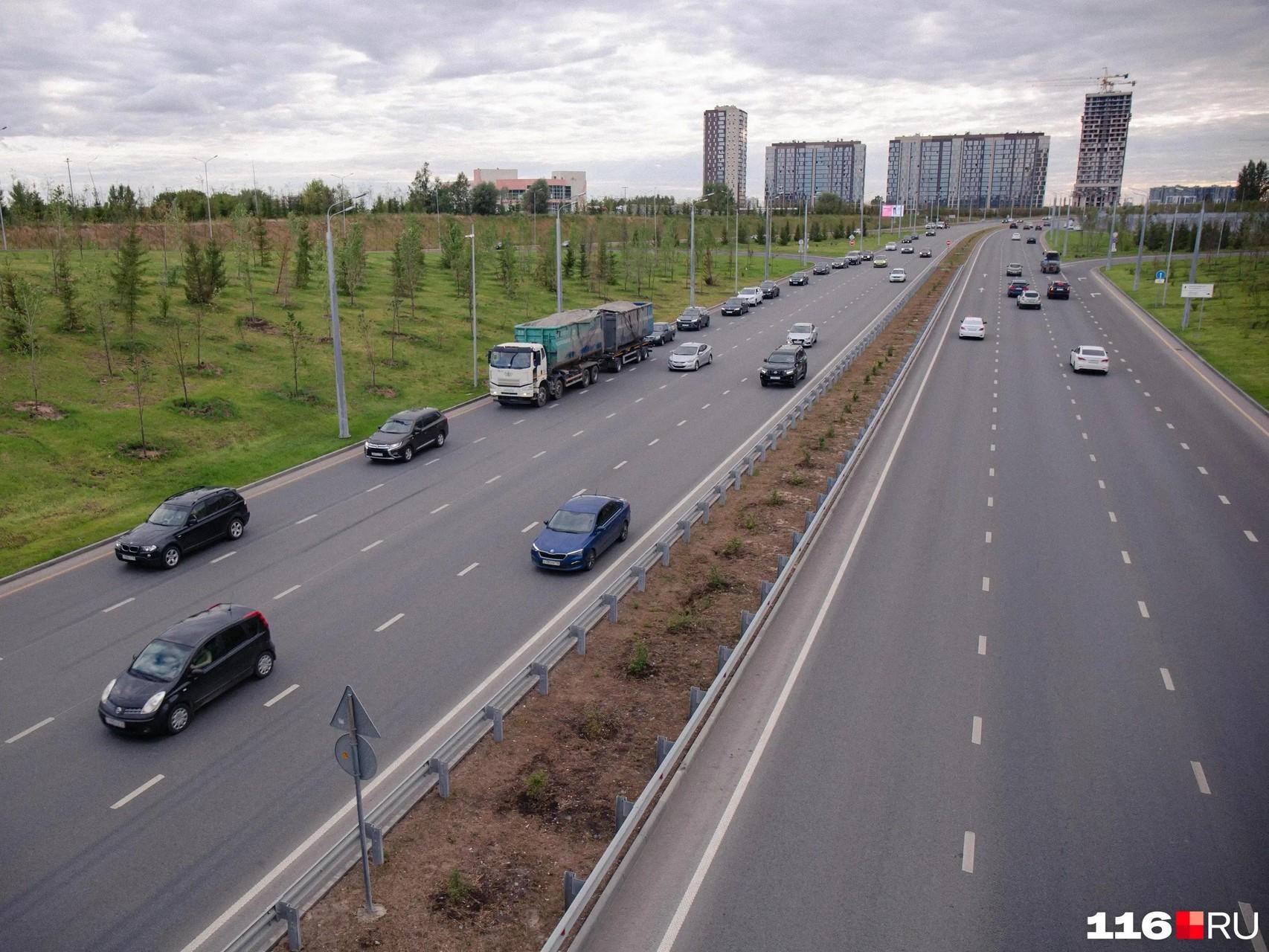 В Казани достроили обещанный дублер Вознесенского тракта. Его вот-вот откроют