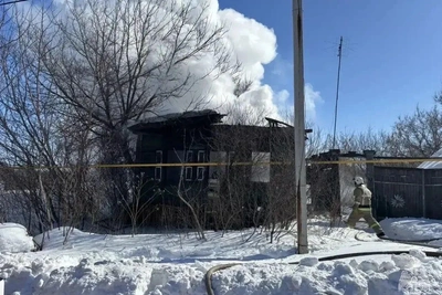 Два серьёзных пожара в Октябрьском районе