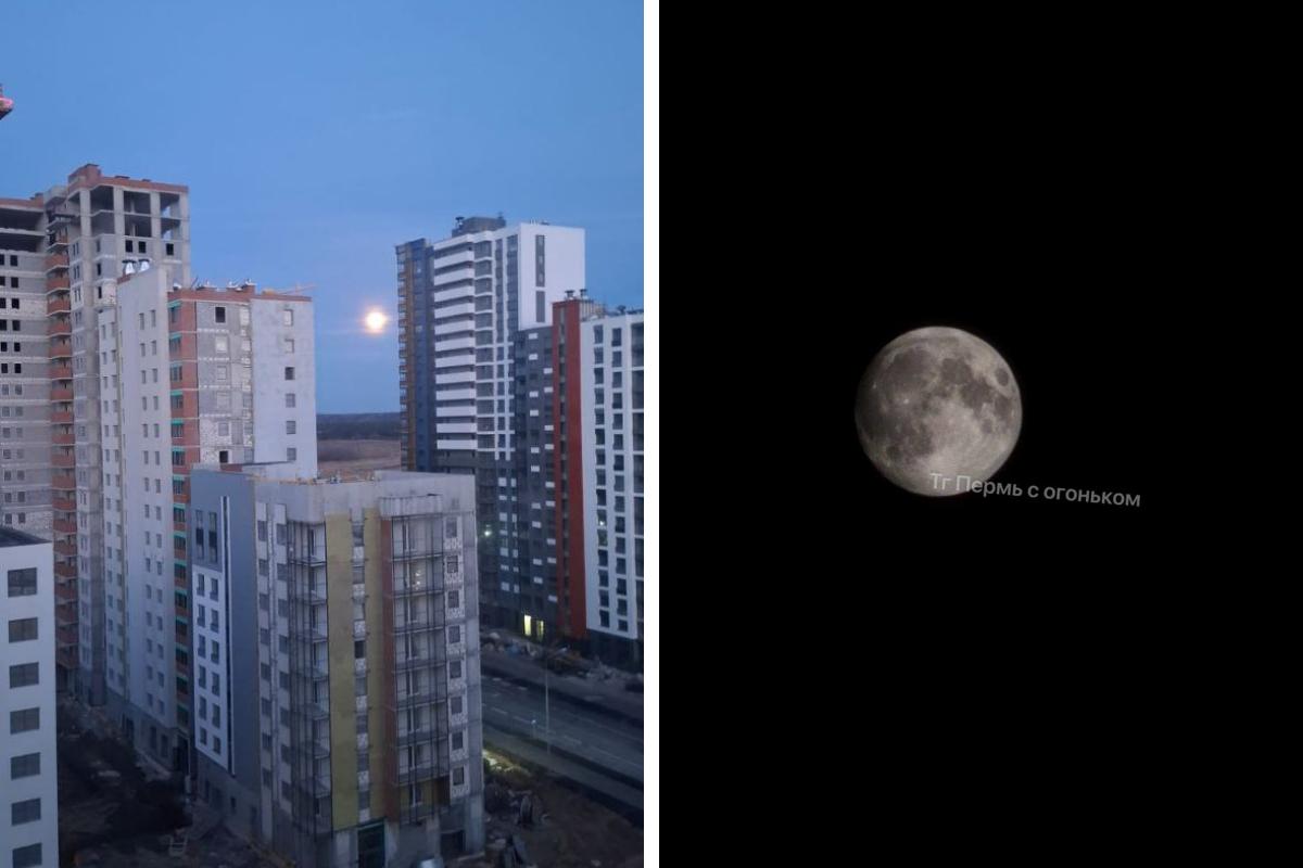 Луна максимально приблизится к Земле. Сегодня пермяки смогут наблюдать последнее суперлуние 