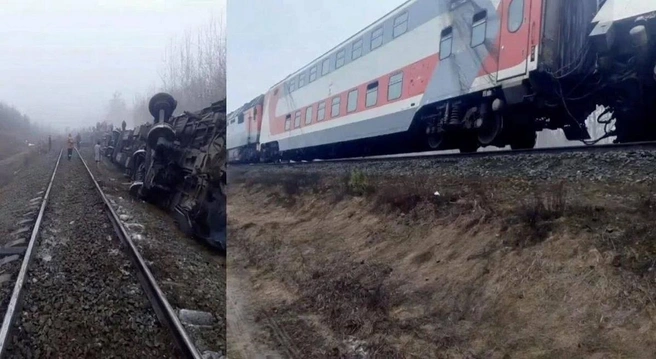 Сход поезда под Ульяновском: что известно к этому часу | Источник: 74.RU| Новости Челябинска