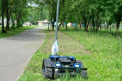Робот-косильщик в Нижнекамске: жители выбирают имя